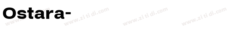 Ostara字体转换