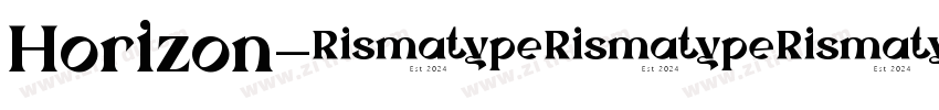 Horizon字体转换