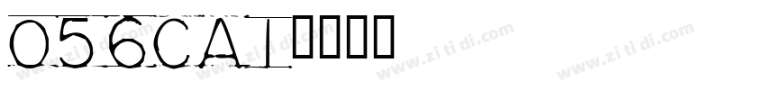 056cai字体转换