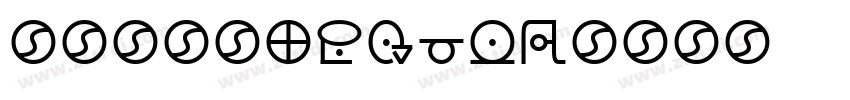 黄引齐招牌Regula字体转换