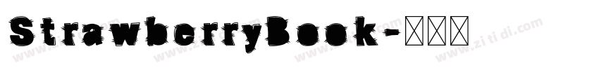 StrawberryBook字体转换