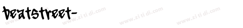 beatstreet字体转换