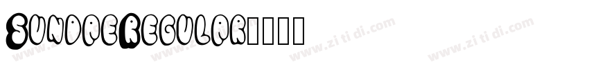 SundaeRegular字体转换