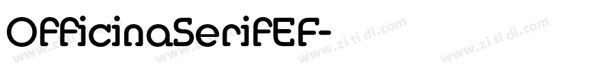 OfficinaSerifEF字体转换