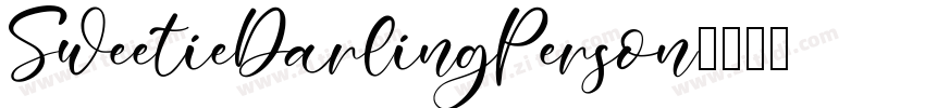 SweetieDarlingPerson字体转换