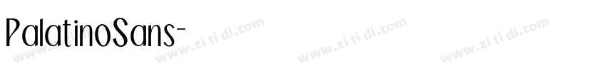 PalatinoSans字体转换 PalatinoSans字体转换