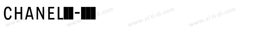 Chanel字体字体转换