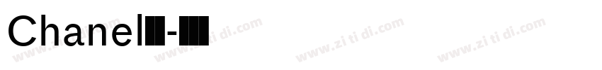 Chanel字体字体转换