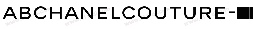 ABChanelCouture字体转换 ABChanelCouture字体转换