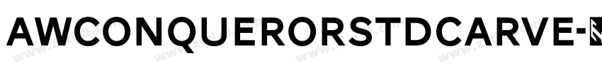 AWConquerorStdCarve字体转换 AWConquerorStdCarve字体转换