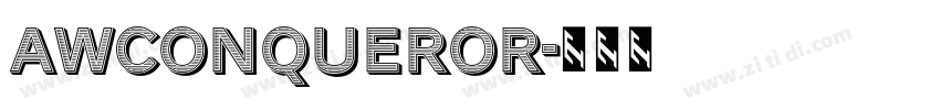 AWConqueror字体转换