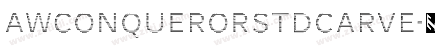 AWConquerorStdCarve字体转换 AWConquerorStdCarve字体转换