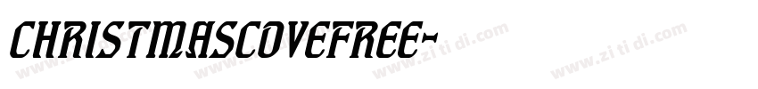 ChristmasCoveFree字体转换