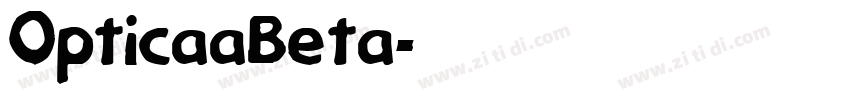 OpticaaBeta字体转换