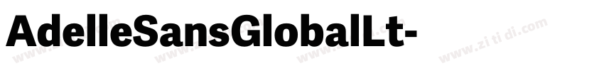 AdelleSansGlobalLt字体转换 AdelleSansGlobalLt字体转换