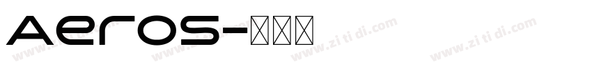 Aeros字体转换