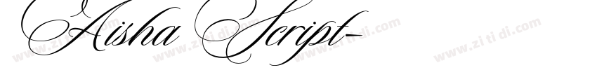 AishaScript字体转换