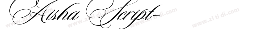 AishaScript字体转换