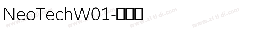 NeoTechW01字体转换