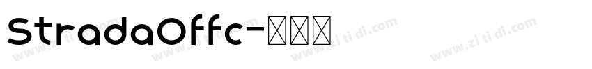StradaOffc字体转换 StradaOffc字体转换