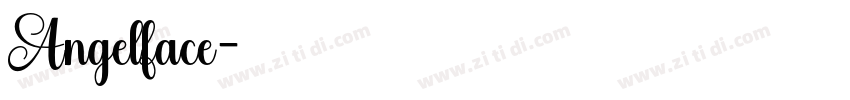 Angelface字体转换
