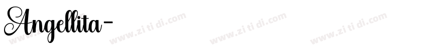 Angellita字体转换