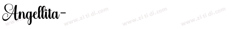 Angellita字体转换