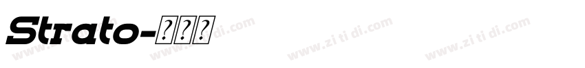 Strato字体转换
