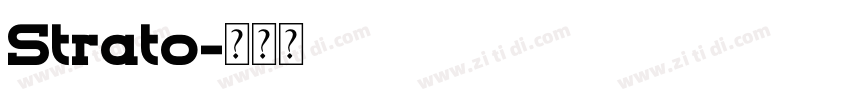 Strato字体转换