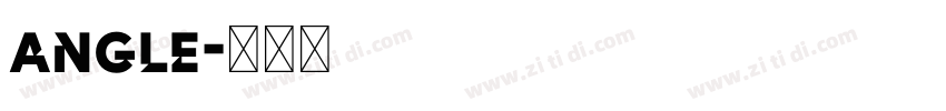 angle字体转换