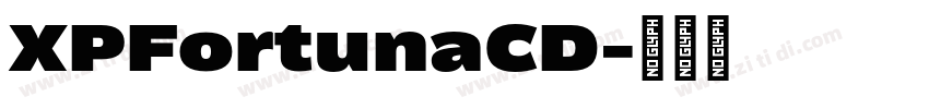 XPFortunaCD字体转换