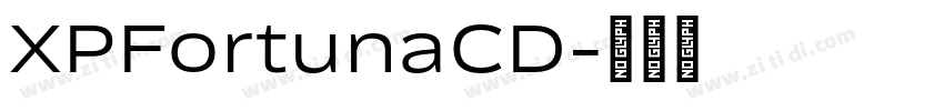 XPFortunaCD字体转换