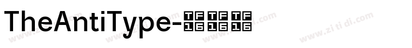 TheAntiType字体转换