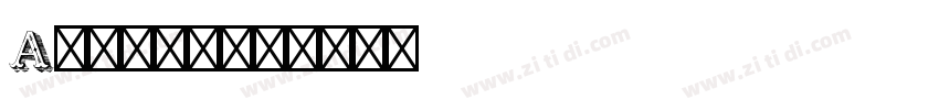 Alphabet字体转换