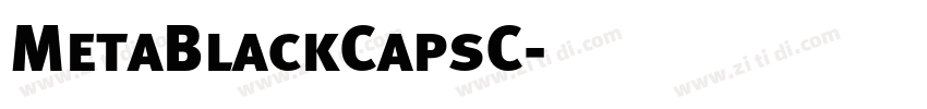 MetaBlackCapsC字体转换 MetaBlackCapsC字体转换