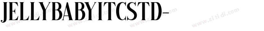 JellybabyITCStd字体转换