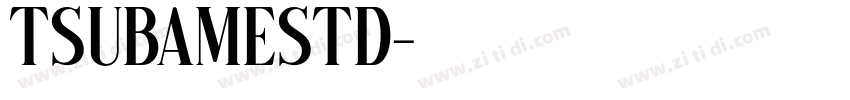 TsubameStd字体转换