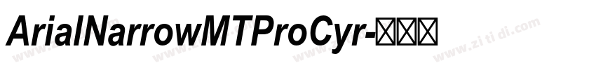 ArialNarrowMTProCyr字体转换 ArialNarrowMTProCyr字体转换