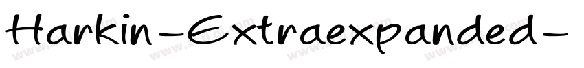 Harkin-Extraexpanded字体转换 Harkin-Extraexpanded字体转换