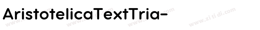 AristotelicaTextTria字体转换 AristotelicaTextTria字体转换