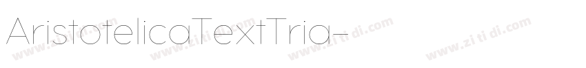 AristotelicaTextTria字体转换 AristotelicaTextTria字体转换