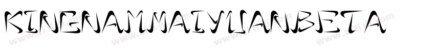 KingnamMaiyuanBeta字体转换
