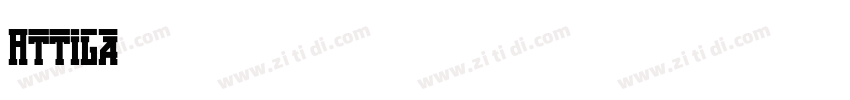 Attila字体转换
