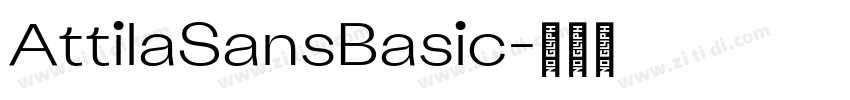 AttilaSansBasic字体转换 AttilaSansBasic字体转换