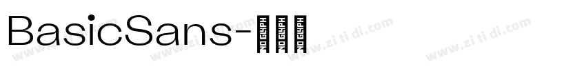BasicSans字体转换 BasicSans字体转换