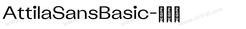 AttilaSansBasic字体转换 AttilaSansBasic字体转换