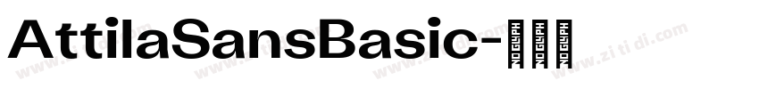 AttilaSansBasic字体转换 AttilaSansBasic字体转换