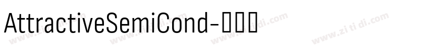 AttractiveSemiCond字体转换