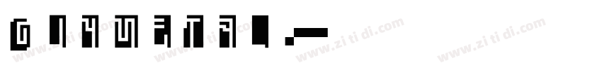 Gunmetal字体转换