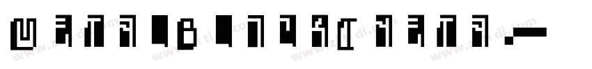 MetalBlockTheta字体转换